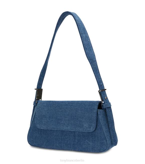 Handtaschen| de Tony Bianco Frauen Villa-Umhängetasche blauer Jeansstoff 4624678